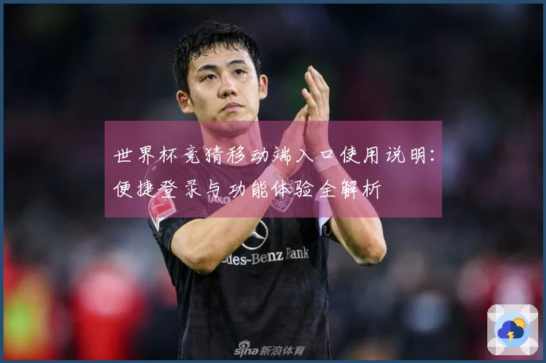 世界杯竞猜移动端入口使用说明：便捷登录与功能体验全解析