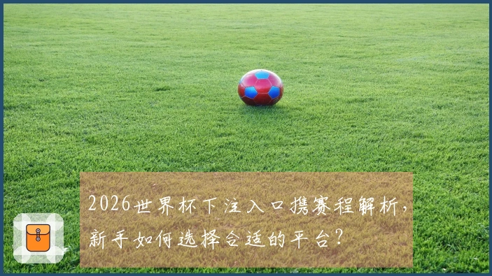2026世界杯下注入口携赛程解析，新手如何选择合适的平台？